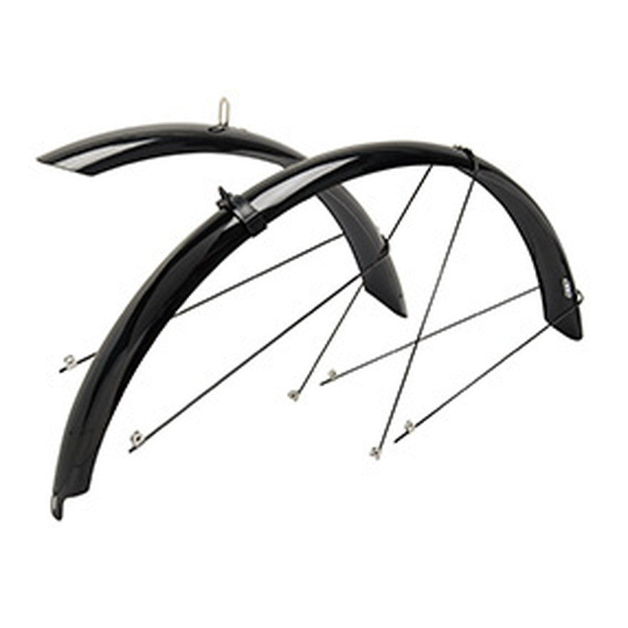 GP(FLINGER) SW-FE-115フェンダーセット(ダボ留めタイプ)BLK / フェンダーセット