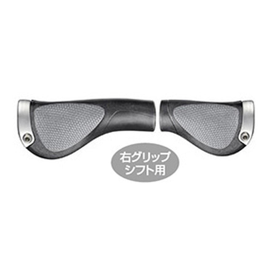 ERGON GP1Lロング/ショートBLK/GRY / グリップ