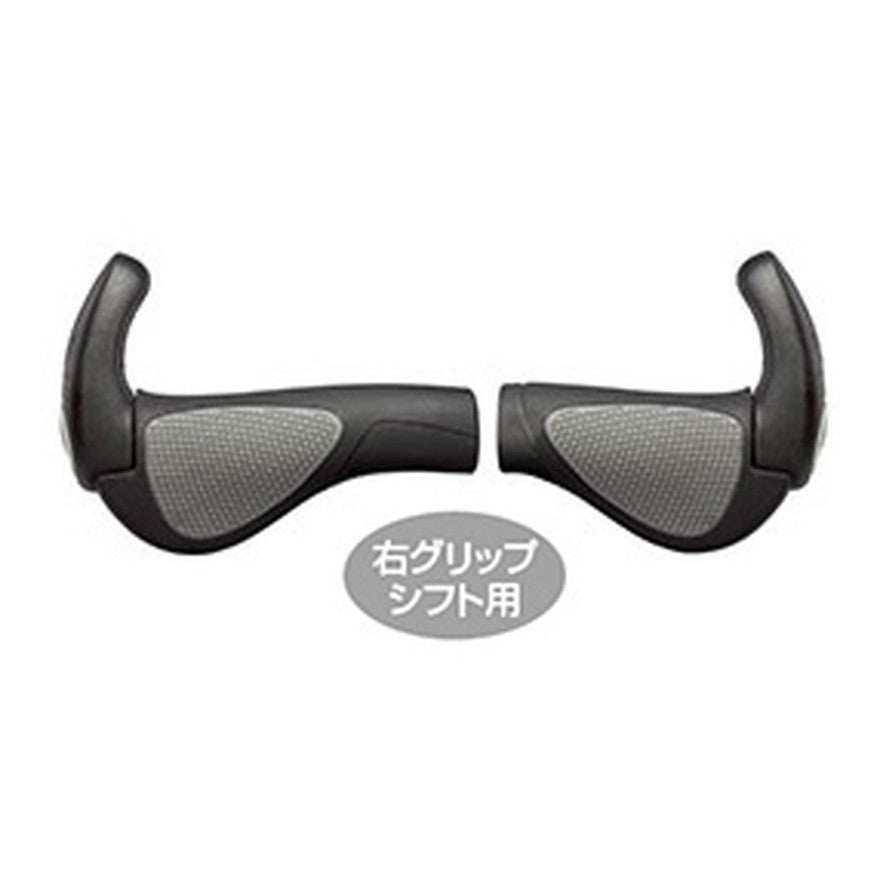 ERGON GP2Lロング/ショートBLK/GRY / グリップ