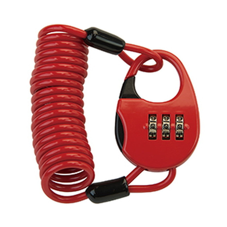 GP PL626コンビネーションロックRED/REDケーブル / ロック(ケーブル)
