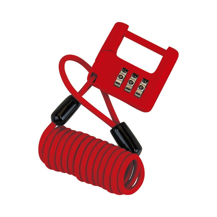 GP PL-1002コンビネーションロックRED / ロック(ケーブル)