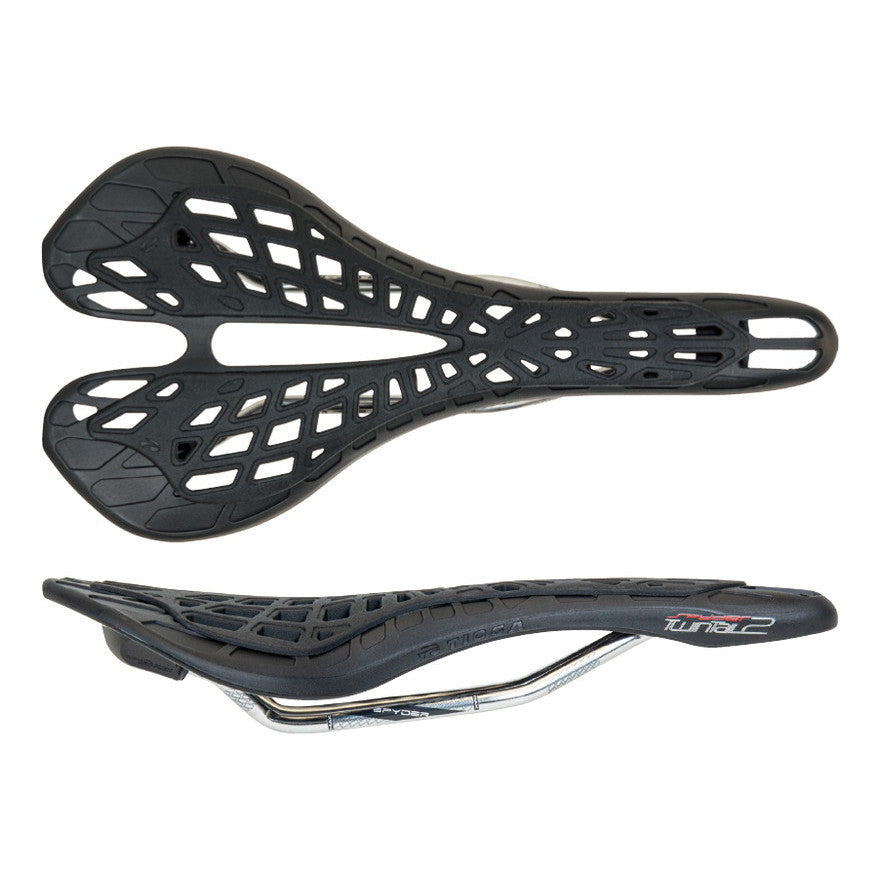 TIOGA スパイダーツインテール2クロモリレールBLK / サドル