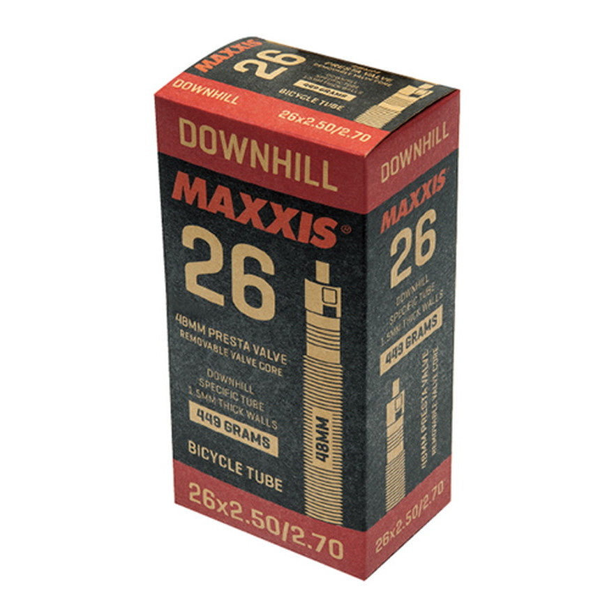 MAXXIS ダウンヒル仏式26x2.5-2.7 48mm / チューブ