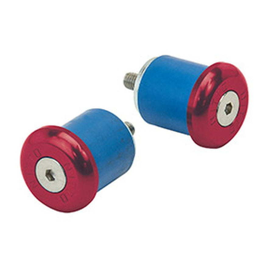 日東 バーエンドキャップEC-01 24mmRED / ハンドルパーツ