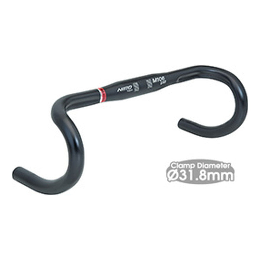 日東 M106SSB420mm31.8BLK / ハンドルバー