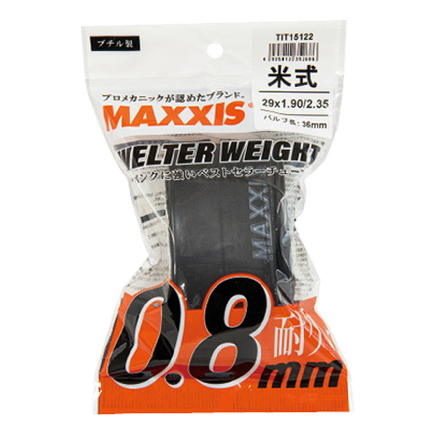 MAXXIS ウェルターウエイト米式16x1.9-2.125 36mmOPP / チューブ