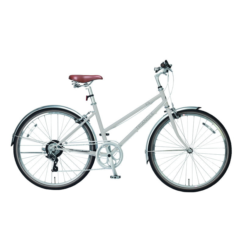 【完売御礼】【大人用/アウトレット品】新車整備済  シティ自転車 丸石 トライアングルES 26型 新古自転車 ベージュ<自転車のオオムラ 静岡店> 丸石サイクル ] トライアングルES TRSE266A 26インチ – DAIWA CYCLE