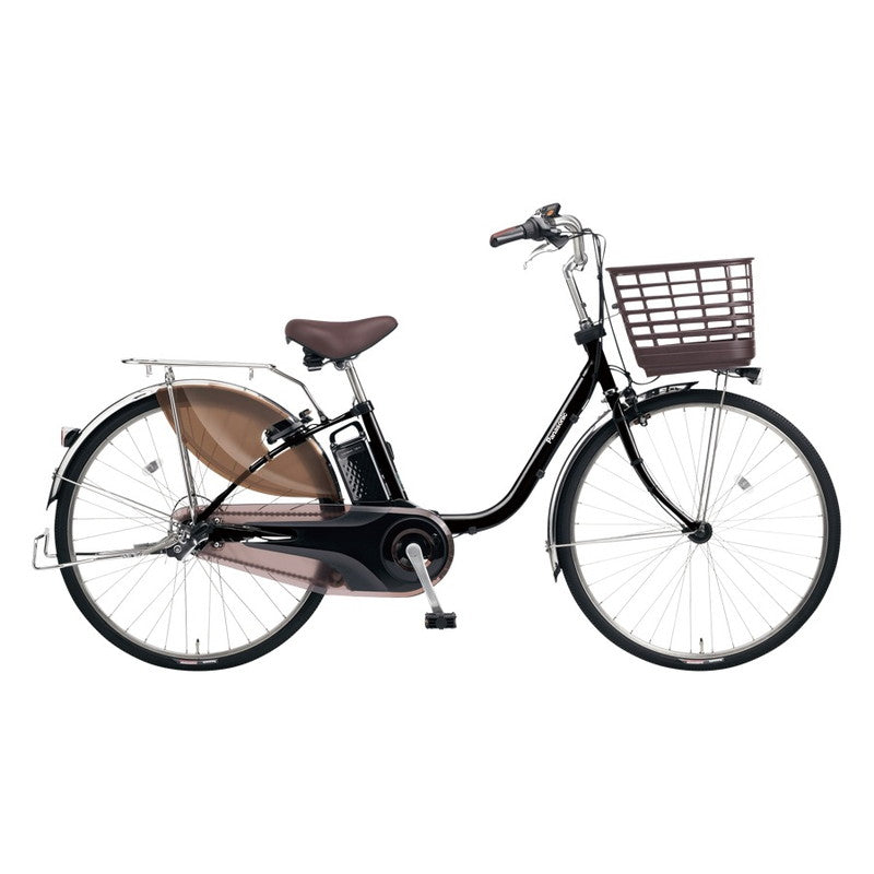 NEW定番パナソニック VIVI Style DX 電動アシスト自転車 26インチ END635 2012年 内装3段変速 8.0Ahバッテリー・充電器 整備済み自転車！ 092101 電動アシスト自転車